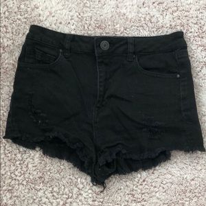 Black Refuge Shorts